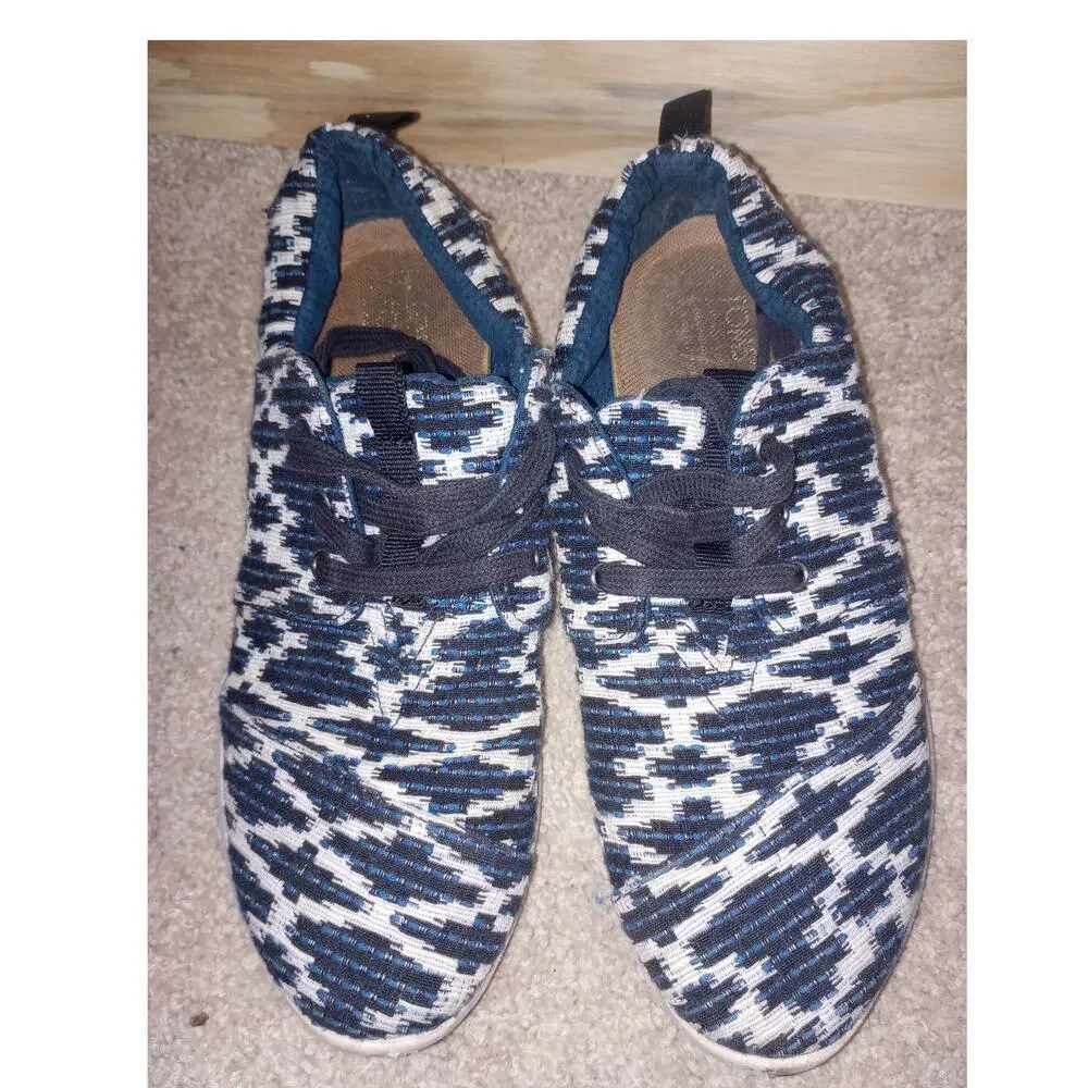 Women's‎ Toms Aztec 7 Del Rey Tribal Sneakers Shoes